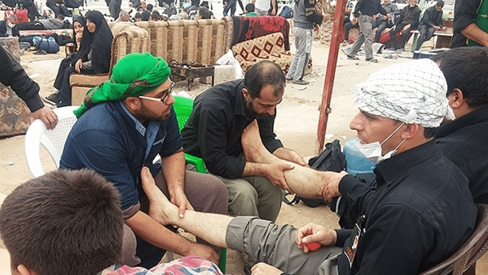 کفش مناسب اربعین