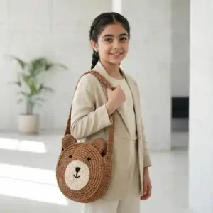 کیف رافیا طرح خرس