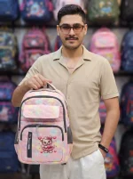 کوله پشتی فانتزی صورتی