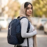 خرید شوزبگ نایک سورمه ای