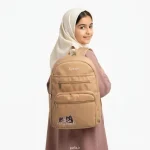 کوله‌ پشتی دخترانه مناسب مدرسه با طرح پروانه
