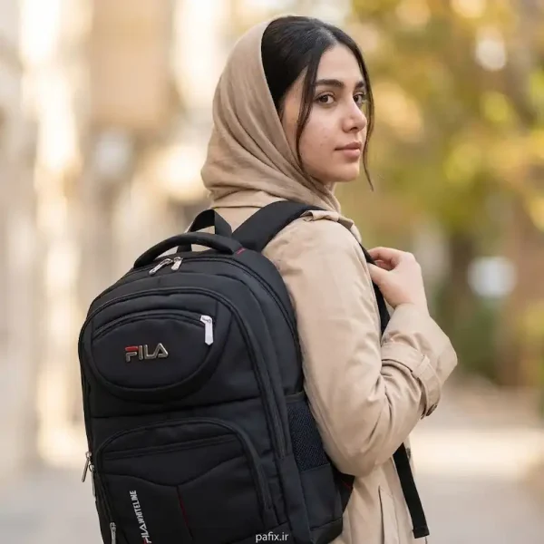 کوله پشتی فیلا مشکی
