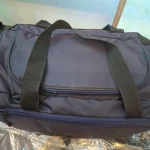 ساک ورزشی جاکفشی دار نایک سورمه ای پارچه خلبانی